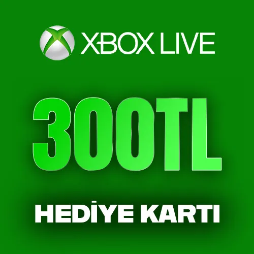 Xbox Live 300 TL Hediye Kartı
